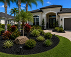 Black Rubber Mulch for Landscaping