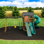 Black Rubber Mulch for Playgrounds