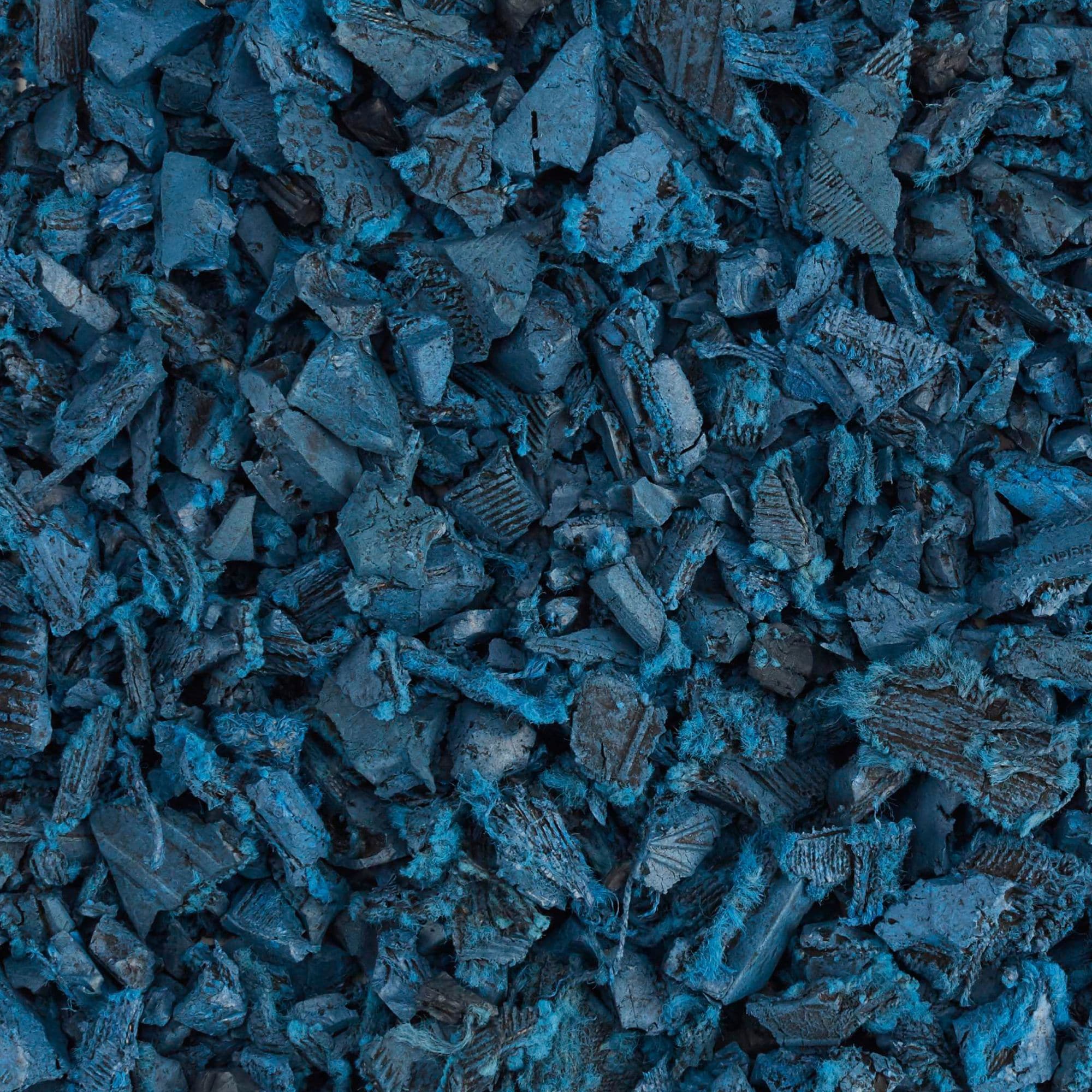 Blue Rubber Mulch for Playgrounds
