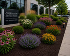 Brown Rubber Mulch for Landscaping