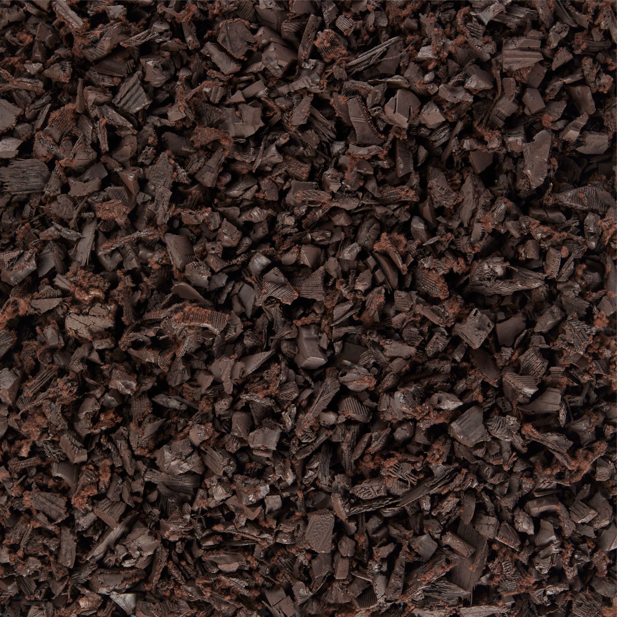 Brown Rubber Mulch for Landscaping