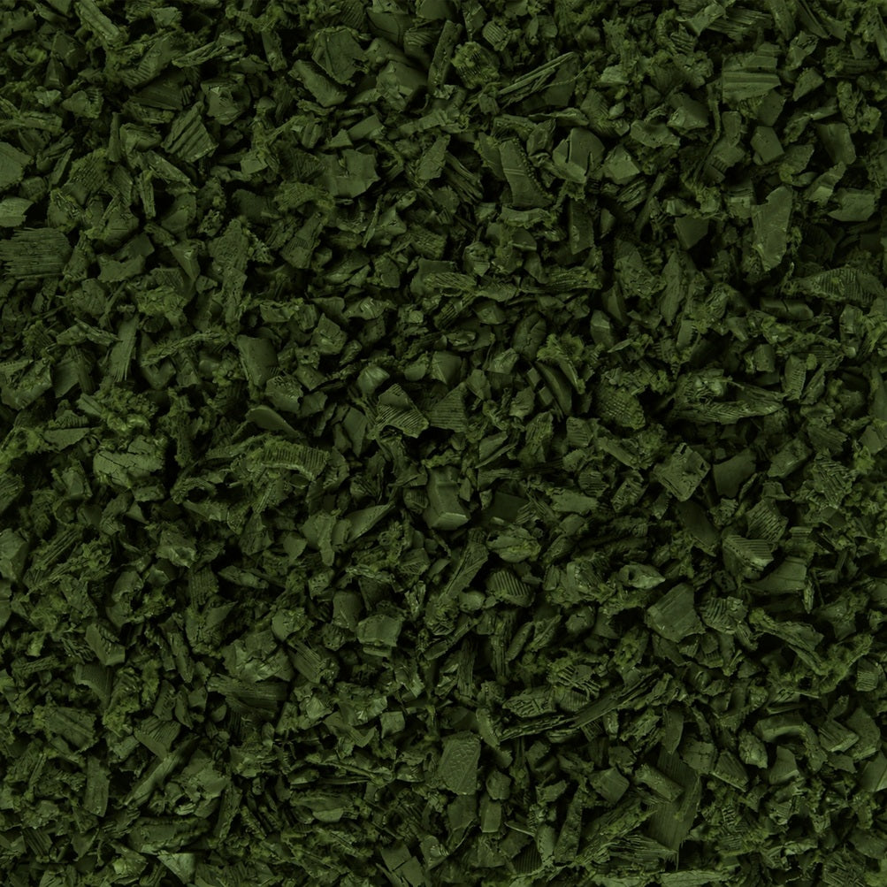 Green Rubber Mulch for Playgrounds