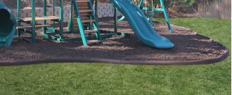 4" x 8' Flexible Rubber Border