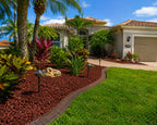 Red Rubber Mulch for Landscaping