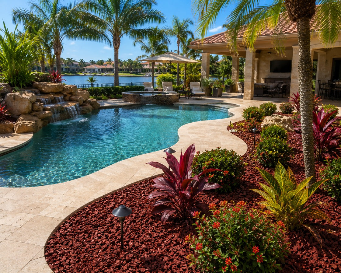 Bulk Red Rubber Mulch | Premium Landscaping Groundcover – Mulch Direct