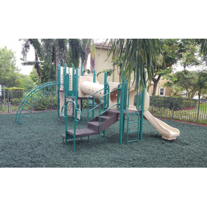 Green Rubber Mulch Customer Photo 2