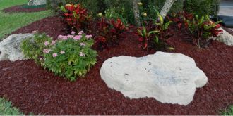 Brown Landscape Rubber Mulch Customer Photo 2