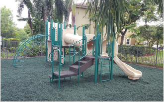 Green Rubber Mulch Customer Photo 2