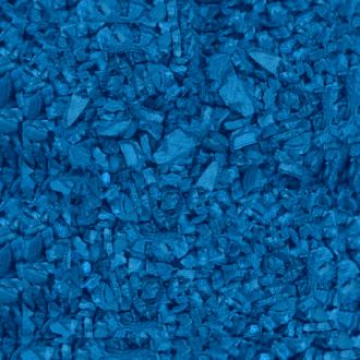 Blue Rubber Mulch